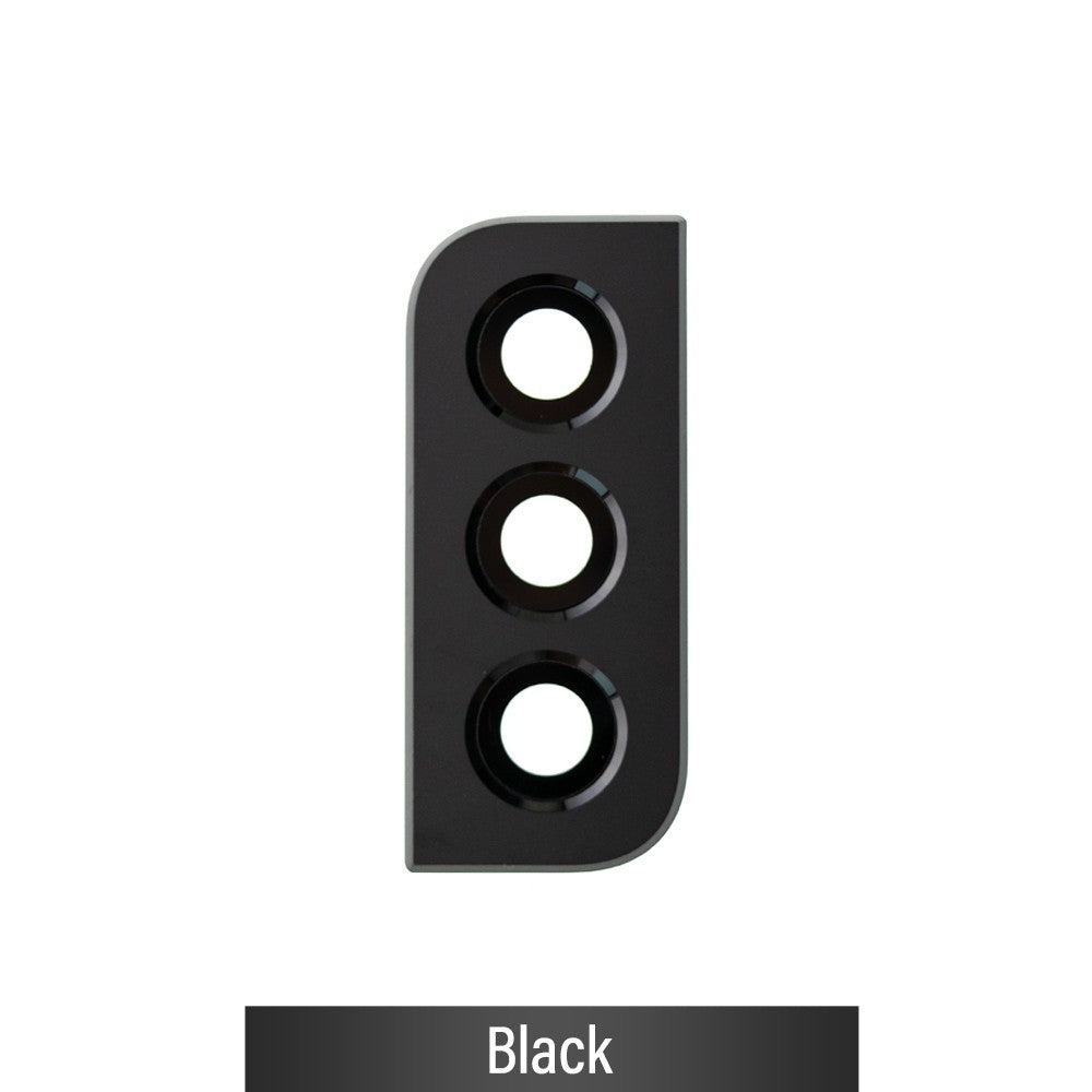 Rear Camera Lens with Bezel for Samsung Galaxy S22 S901B / S22 Plus S906B-Phantom Black Rear Camera Lens with Bezel for Samsung Galaxy S22 S901B / S22 Plus S906B-Phantom Black